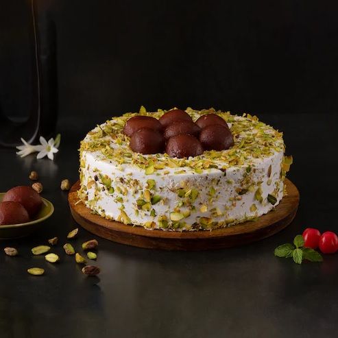 Gulab Jamun Cake