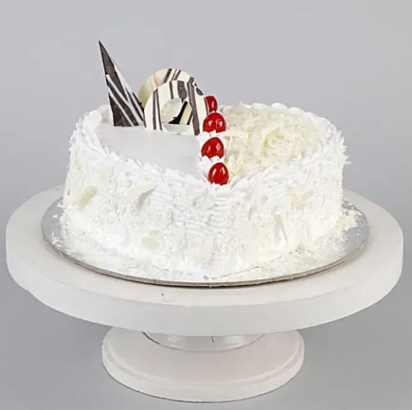 White Forest Cake