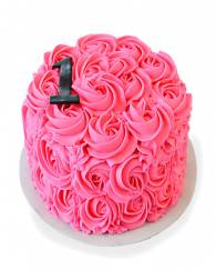Pink Rose Cake - 1 KG
