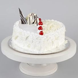 White Forest Cake - 1 KG